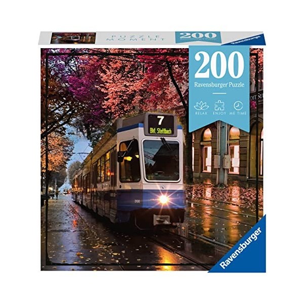 Ravensburger Moment 17368 Zurich-Puzzle de 200 pièces pour Adultes et Enfants à partir de 8 Ans, 16910