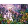Ravensburger- Terre des Dinosaures Dinosaurierland Puzzle Enfant 12892-Dinosaure-200 pièces, 12892, Multicolore
