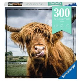 Ravensburger - Puzzle adulte - Puzzle Moment 300 p - Highland Cattle - 13273