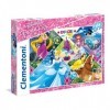 Clementoni - 27091 - Supercolor Puzzle - Princess - 104 Pièces - Disney