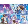 Clementoni - 27094 - Supercolor Puzzle - Olafs Frozen Adventure - 104 Pièces - Disney