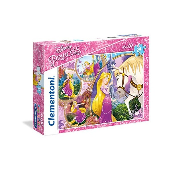 Clementoni - 23702 - Puzzle - Princess Tangled - 24 Maxi Pièces