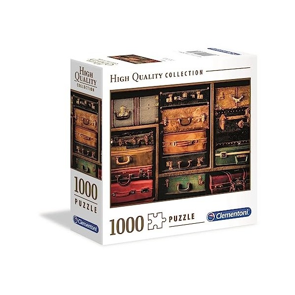 PUZZLE 1000HQC TRAVEL - SQUARE BOX