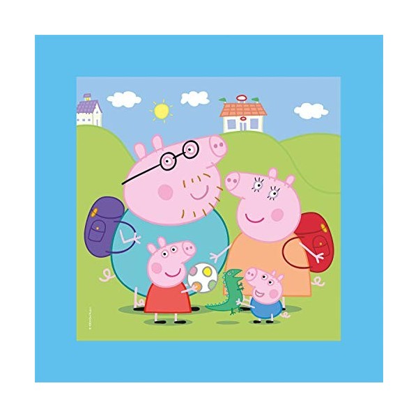 Clementoni Peppa Pig Pig-60 pièces Enfant, Puzzle avec Cadre-fabriqué en Italie, 6 Ans et Plus, 38809, No Color