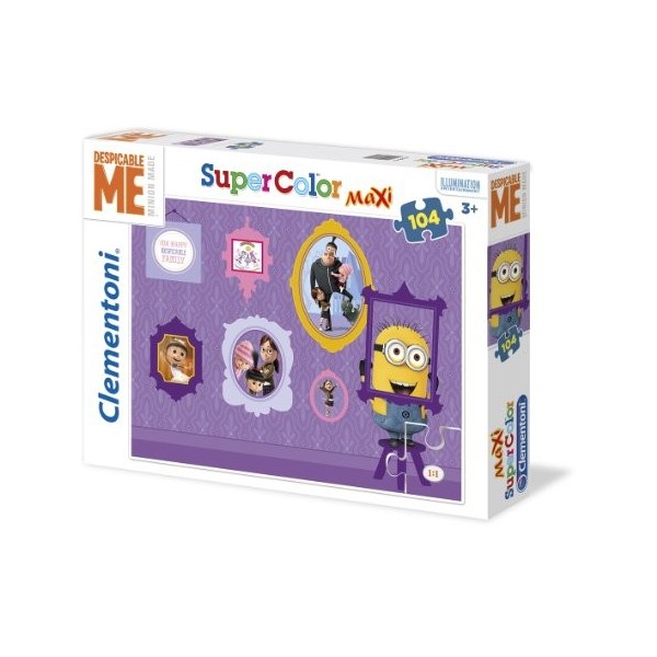 Clementoni - 23657.2 - Maxi Puzzle - Minions - 104 Pièces