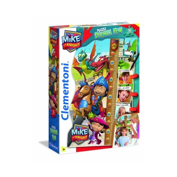 Clementoni 20307.9 – Puzzle Double Fun Mike Le Chevalier