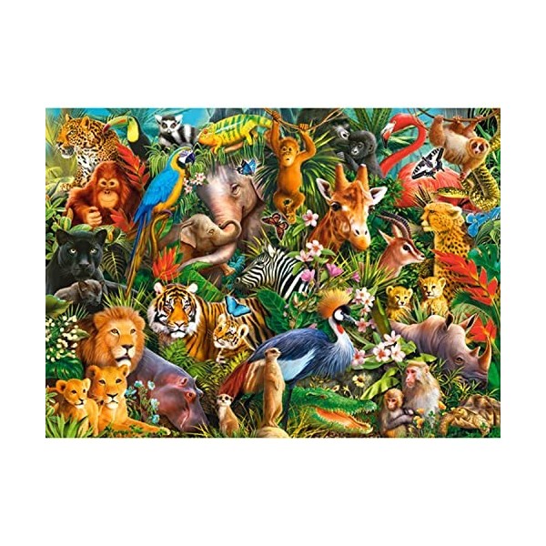 Castorland Puzzle 300 pièces : Animaux étonnants