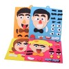 1 Pc Préscolaire Puzzle Qui Change De Visage Enfant en Bas Âge Couronne De Gâteau Puzzles Jouets Visages Changeant Puzzle Jou