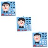 1 Pc Préscolaire Puzzle Qui Change De Visage Enfant en Bas Âge Couronne De Gâteau Puzzles Jouets Visages Changeant Puzzle Jou