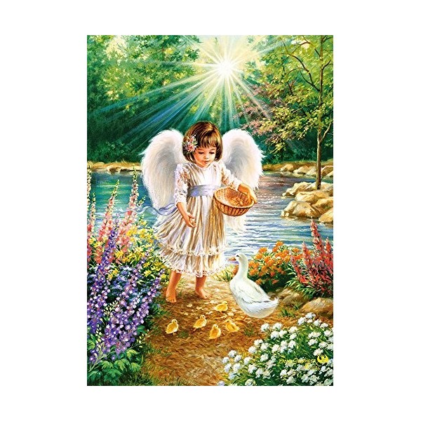 Castorland- Angel an Angels Warmth Puzzle 500 pièces, B-52844, coloré, 35 x 25 x 5 cm