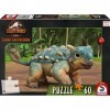 Schmidt Spiele 56435 Jurassic World Puzzle pour Enfants avec Inscription « The Ankylosaurus Bumpy » 60 pièces, coloré