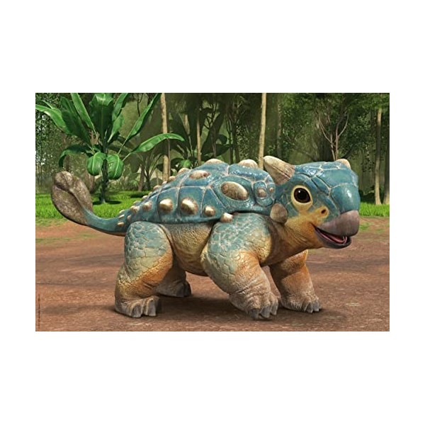 Schmidt Spiele 56435 Jurassic World Puzzle pour Enfants avec Inscription « The Ankylosaurus Bumpy » 60 pièces, coloré