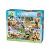 KING- Puzzle 1000 pcs, 5481, Multicolore