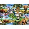 KING- Puzzle 1000 pcs, 5481, Multicolore