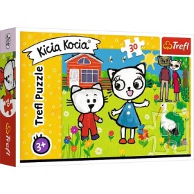 Trefl-30 Teile, für Kinder AB 3 Jahren Puzzle, 18264, Multicolore
