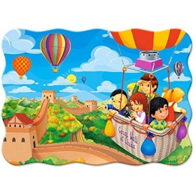 Castorland B-03648-1 Puzzle Balloon Ride Over The Grat Wall of China 30 pièces