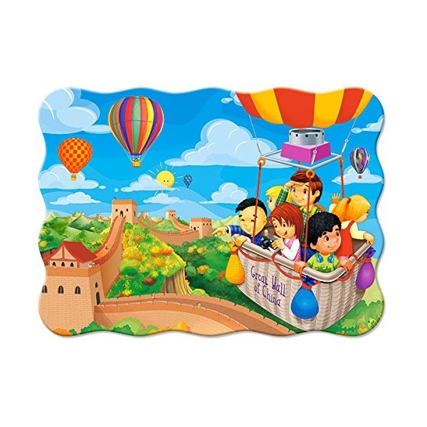 Castorland B-03648-1 Puzzle Balloon Ride Over The Grat Wall of China 30 pièces