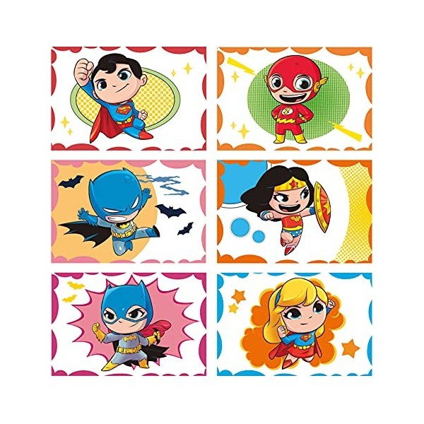 Clementoni Puzzle Cubo Super Heroes DC Comics 6pzs