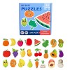 Ristyur Puzzles pour de 3 à 5 Ans,Puzzle pour Tout-Petits,Puzzles de Fruits et légumes | Puzzles éducatifs pour de 3, 4 et 5 