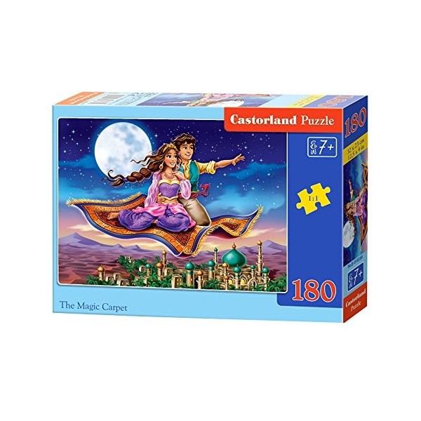 Castorland B-018369 The Magic Carpet, Puzzle 180 pièces, Multicolore