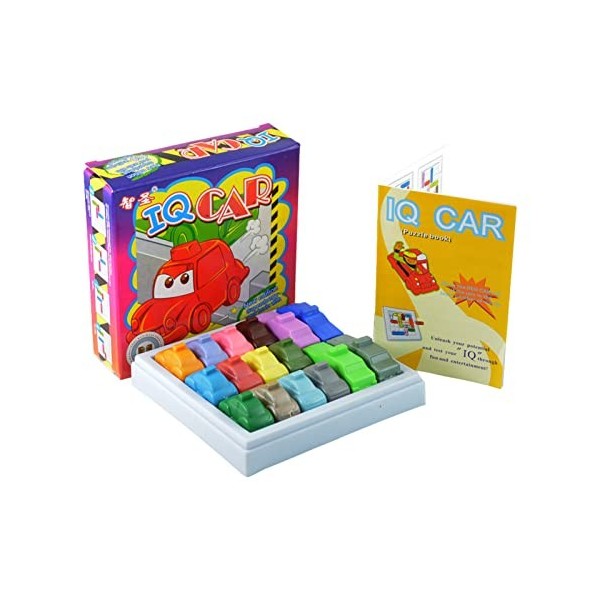 Aibyks Wah Rong Road, Jeu de logique et de Puzzle | Puzzle éducatif sur Piste de Voiture Wah Rong Game,Jouet Multifonctionnel