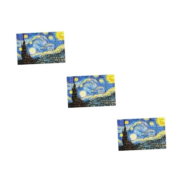 Vaguelly Ensemble De 234 Pièces Puzzle Adultes Casse-tête éducatif Puzzles pour Adultes scie sauteuse Jouet Adulte Jouets éni