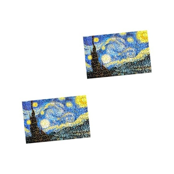 Vaguelly Ensemble De 234 Pièces Puzzle Adultes Casse-tête éducatif Puzzles pour Adultes scie sauteuse Jouet Adulte Jouets éni