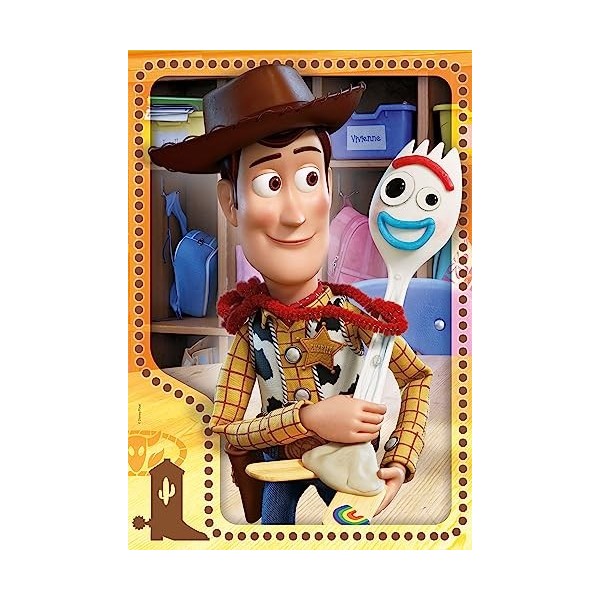 Clementoni- Supercolor Disney Toy Story 4-3 x 48 pièces- Puzzle Enfant- 25242