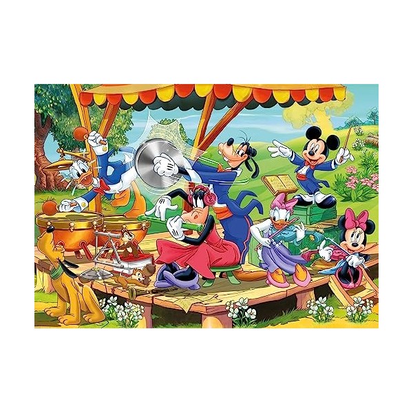 Clementoni Mickey & Friends Pat Patrouille Supercolor Disney and Friends-2x60 Enfants 3 Ans-boîte de 2 60 pièces , Puzzle D