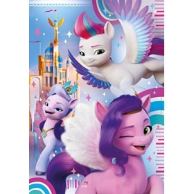 Clementoni- Puzzle My Little Pony 3x48pzs Does Not Apply Supercolor Pony-3x48 Enfants 4 Ans-boîte de 3 48 pièces , Dessin an