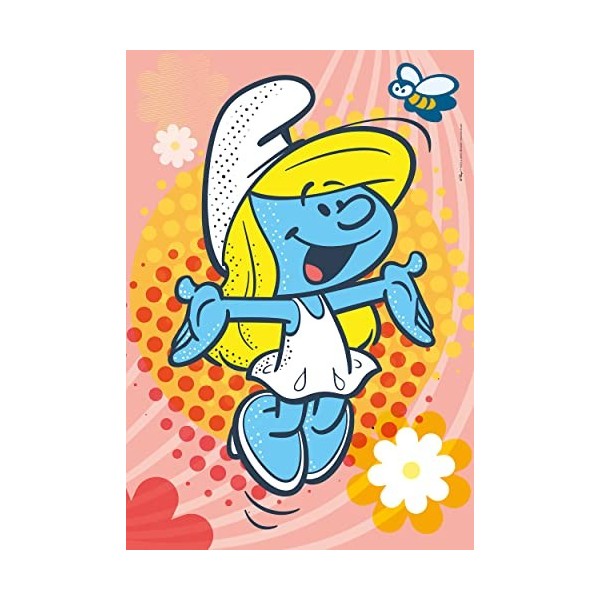 Clementoni- Puzzle Pitufos 3x48pzs Does Not Apply The Smurfs Supercolor Smurfs-3x48 Enfants 4 Ans-boîte de 3 48 pièces , Des