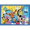 Clementoni- Puzzle Mickey Disney 2x20pzs Does Not Apply Supercolor Mickey-2x20 Enfants 3 Ans-boîte de 2 20 pièces , Dessin a