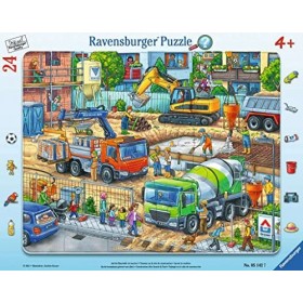 Ravensburger-sur Le Site Qui Se Passe 05142-Quelque Chose Chantier Cadre 24 pièces-Puzzle pour Enfants à partir de 4 Ans-avec