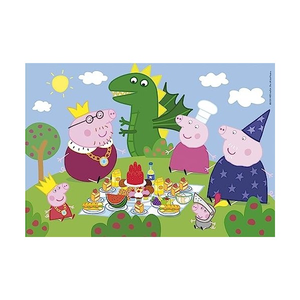 Clementoni - 26204 - Puzzle Peppa Pig - 60 Pièces - Jeu Educatif, de Réflexion et de Patience - Image de Qualité - 33,5 x 23,