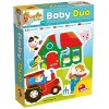 Lisciani - Baby Duo - 13 Puzzles Sur La Ferme - Jeu Educatif Sur Les Animaux - Puzzles De 2 Pièces - Pour Enfants de 1 à 4 an