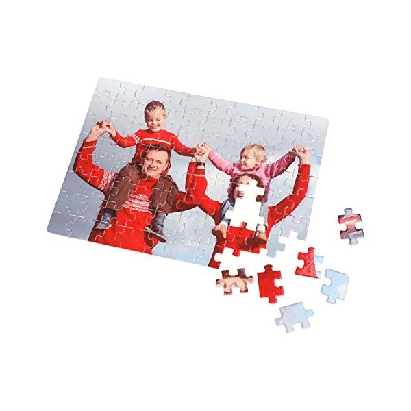 Puzzle Photo Personnalisé avec Votre Photo Image, Puzzles Personnalisés Cadre Photo Individuel Personnalisé, Cadeau de Noël/A