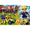 Trefl-24 Maxi Pièces, pour Enfants à partir de 3 Ans Puzzle, 14290, Le Courageux Pompier Sam, Pompier Sam