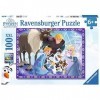 Ravensburger- Disney Puzzle Famille Tradition Reine des Neiges 100 pièces XXL, 10730