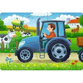 Ravensburger ministeps- Mini teps, 04194, Blanc