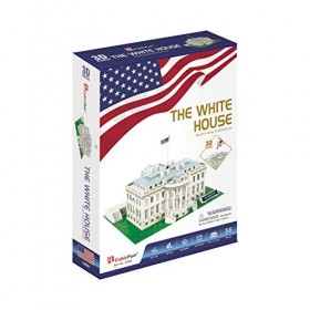 Ak Sport - 0625621 - Puzzle 3D - White House - 64 Pièces