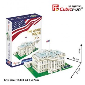 Ak Sport - 0625621 - Puzzle 3D - White House - 64 Pièces