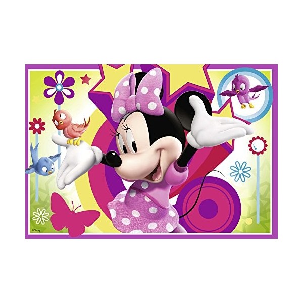 Ravensburger - 09047 - Puzzle Enfant Classique - Une Journée avec Minnie - 2 x 24 Pièces