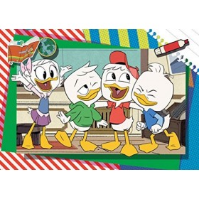 Clementoni - 25226 - Supercolor Puzzle - Duck Tales - 3&nbsp;x 48&nbsp;Pièces - Disney