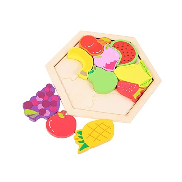 Toyvian 1 Jeu Puzzle en Trois Dimensions Puzzles danimaux en 3D Jeu Dassociation De Formes Animal Puzzles pour Les Tout-Pet