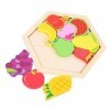 Toyvian 1 Jeu Puzzle en Trois Dimensions Puzzles danimaux en 3D Jeu Dassociation De Formes Animal Puzzles pour Les Tout-Pet