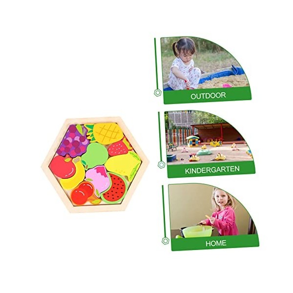 Toyvian 1 Jeu Puzzle en Trois Dimensions Puzzles danimaux en 3D Jeu Dassociation De Formes Animal Puzzles pour Les Tout-Pet