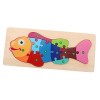 Toyvian Blocs De Construction De Puzzle Casse-tête en Bois 3D Puzzle Animaux en Bois Jouet Puzzle Animal en Bois Jouets De Ma