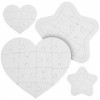 TOYANDONA 4 Ensembles Casse-tête à Colorier Casse-tête De Bricolage Puzzles pour Enfants Casse-tête De La Fête des Mères Pièc