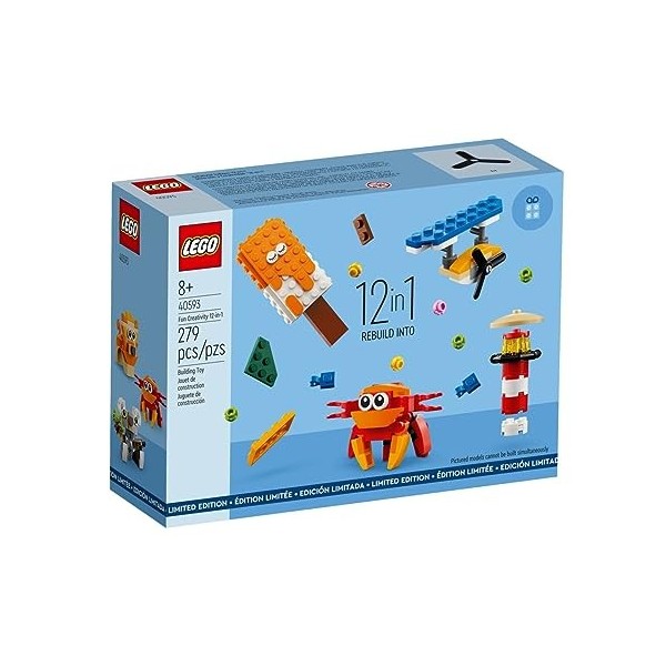 LEGO Creator Fun Creativity 40593 Coffret promotionnel 12 en 1