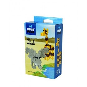 Plus-Plus - Basic Safari Chevalier Boîte de 70 Pièces Jeux de Construction, PP3751